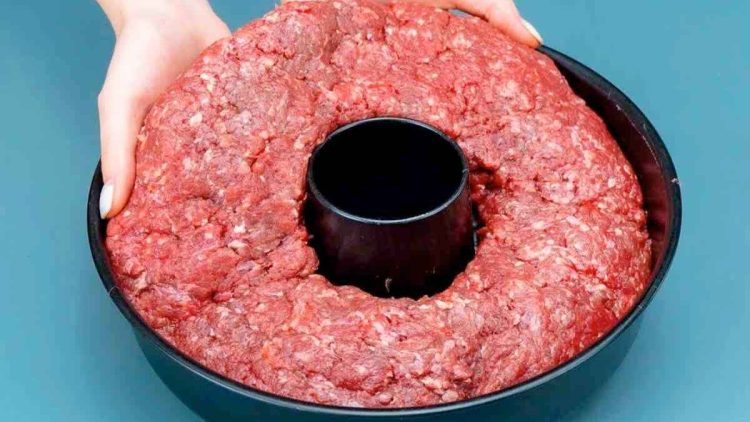Couronne de viande hachée
