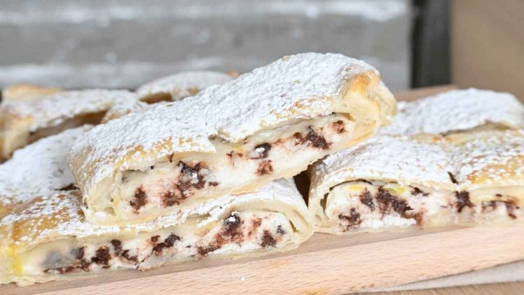 Feuilletés à la ricotta et au chocolat