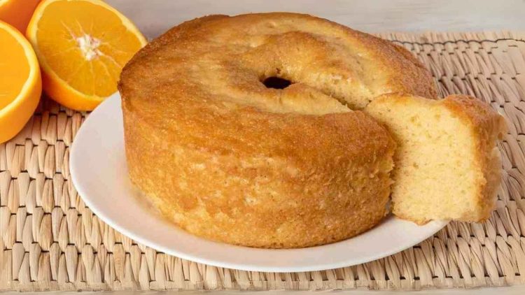 gâteau à l'orange de grand-mère sans œufs ni beurre
