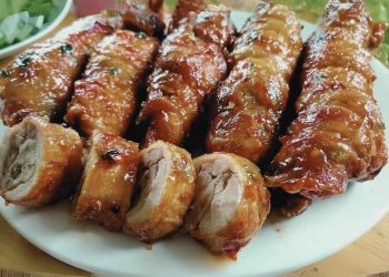 Rouleaux de printemps vietnamiens avec sauce poisson
