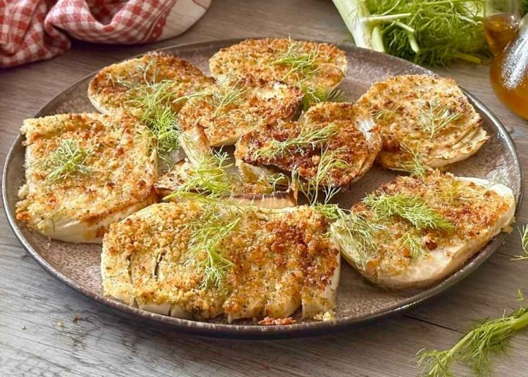 Fenouils gratinés croustillants à la friteuse à air