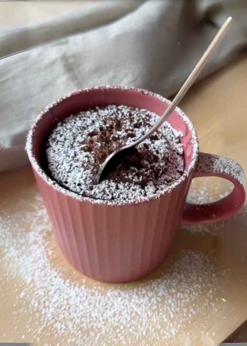 Délicieux gâteau au chocolat en 2 minutes