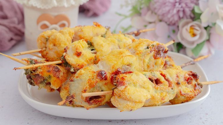 brochettes de poulet ay Airfryer