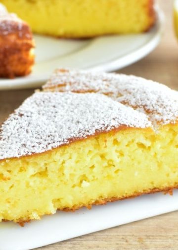 gâteau ricotta-citron crémeux