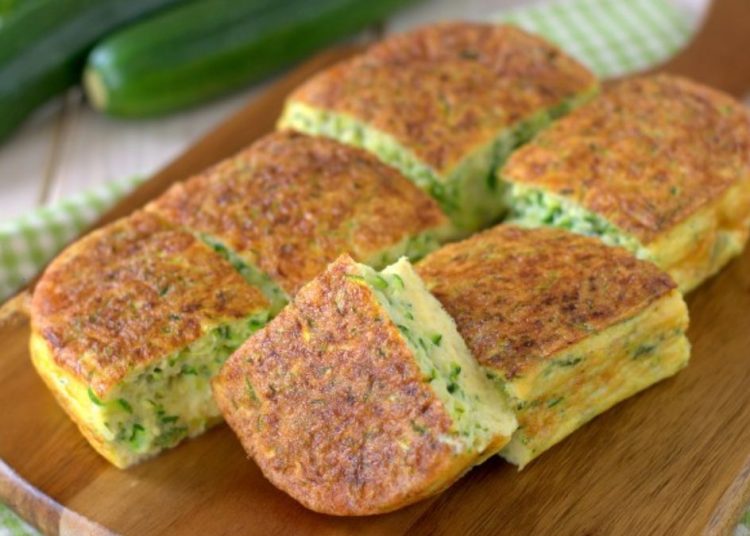 omelette aux courgettes à la friteuse à air