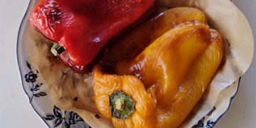 poivrons rôtis au Airfryer