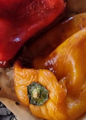 poivrons rôtis au Airfryer