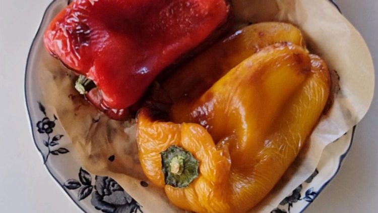 poivrons rôtis au Airfryer