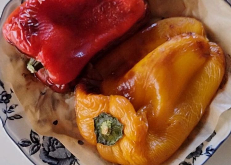 poivrons rôtis au Airfryer