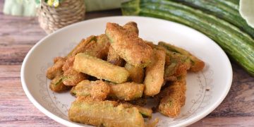 beignets de courgette à la bière