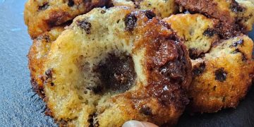 beignets moelleux chocolat-banane
