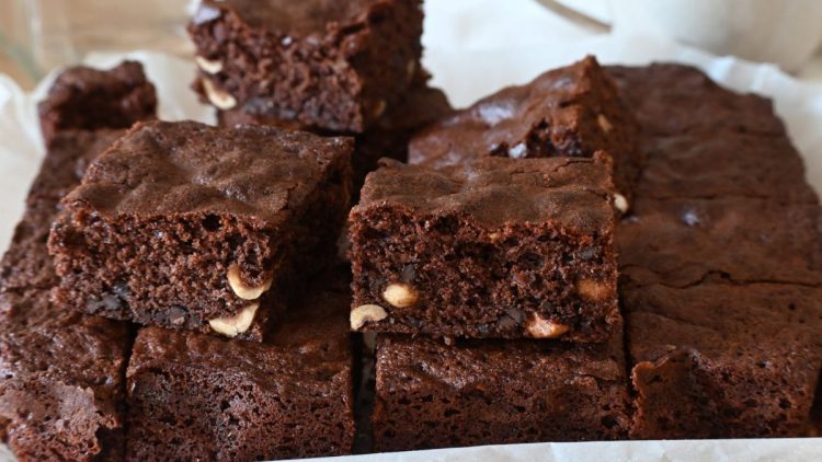 brownies sans farine et sans beurre