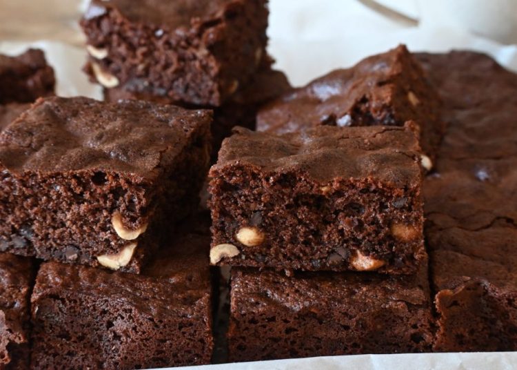 brownies sans farine et sans beurre