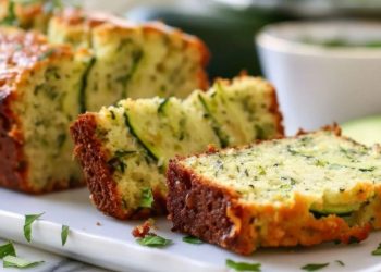 cake au fromage et aux courgettes