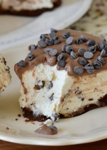 cheesecake sans cuisson à la ricotta et au chocolat