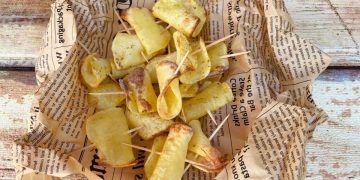 chips de pommes de terre maison au Airfryer