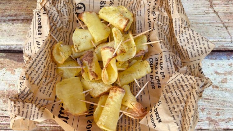 chips de pommes de terre maison au Airfryer