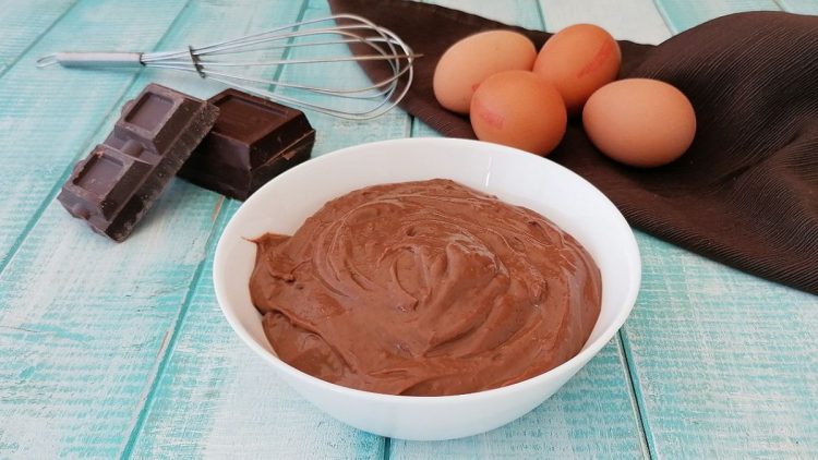 crème pâtissière au chocolat