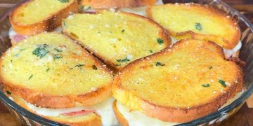 croque-monsieur au four sans béchamel