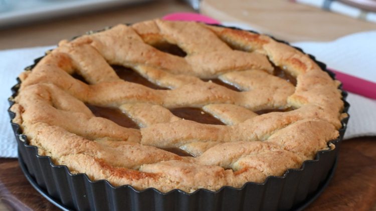 crostata moelleuse à la confiture