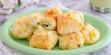 feuilletés aux blettes au Airfryer