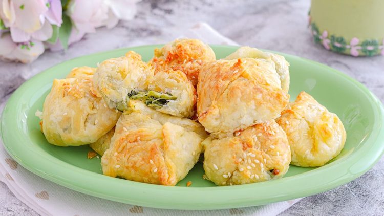 feuilletés aux blettes au Airfryer