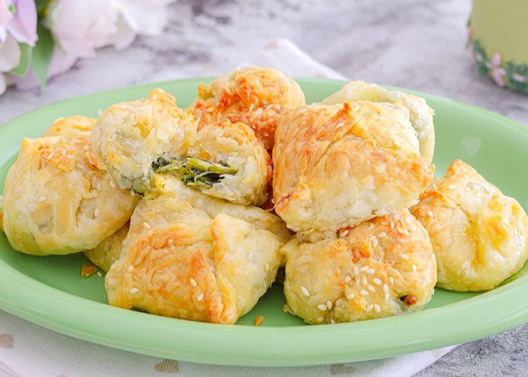 feuilletés aux blettes au Airfryer