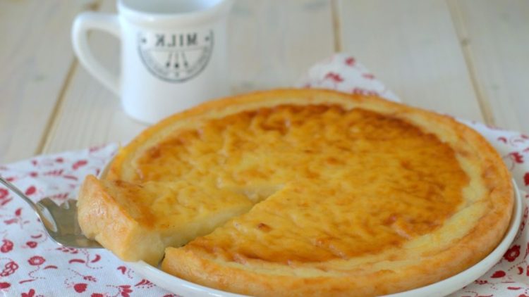 flan pâtissier sans pâte