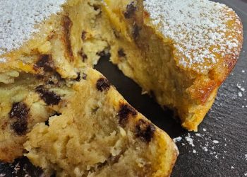 gâteau au yaourt et à la banane