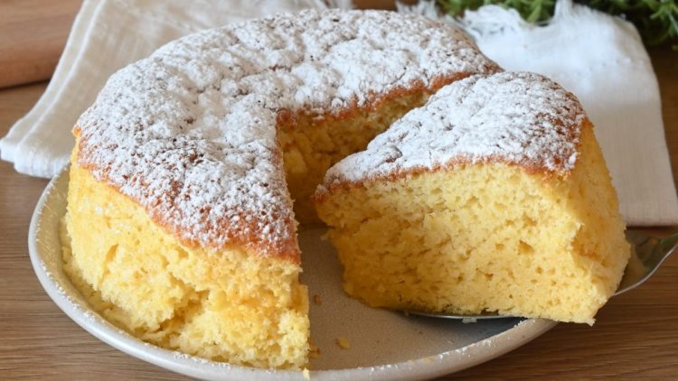 gâteau crémeux et moelleux au yaourt