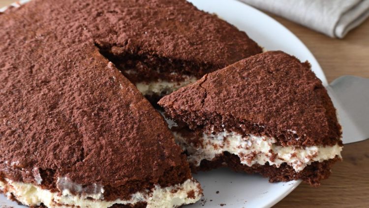 gâteau nuage au chocolat et au yaourt