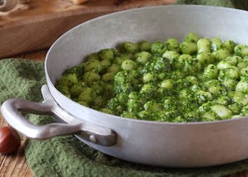 gnocchis au pesto de roquette