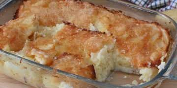 gratin de pommes de terre rustique