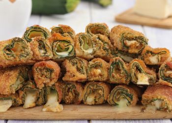 roulés de courgettes au bacon