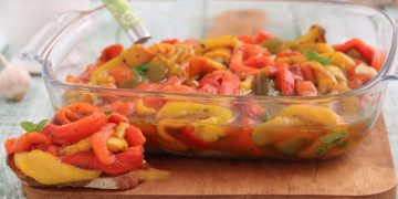 salade de poivrons à la sicilienne