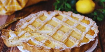tarte à la ricotta et au citron