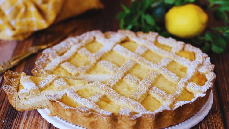tarte à la ricotta et au citron