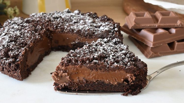 tarte crumble au chocolat