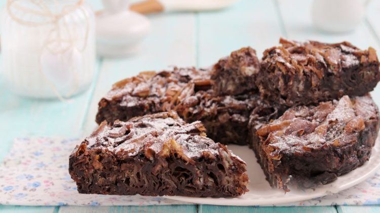 tarte filo croustillante au chocolat
