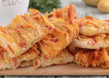 tarte filo croustillante aux pommes de terre