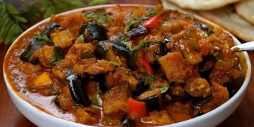 aubergines aux épices