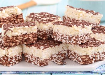 barres de riz soufflé au chocolat
