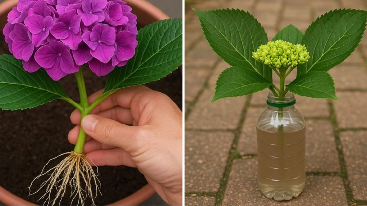 Bouturer les hortensias
