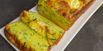 cake pommes de terre et courgettes 