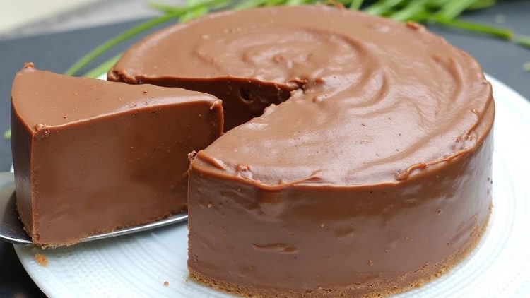 cheesecake à la banane et au chocolat
