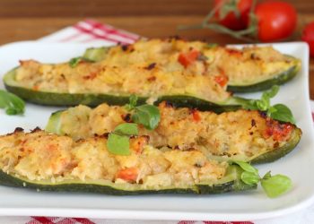 courgettes farcies au thon 