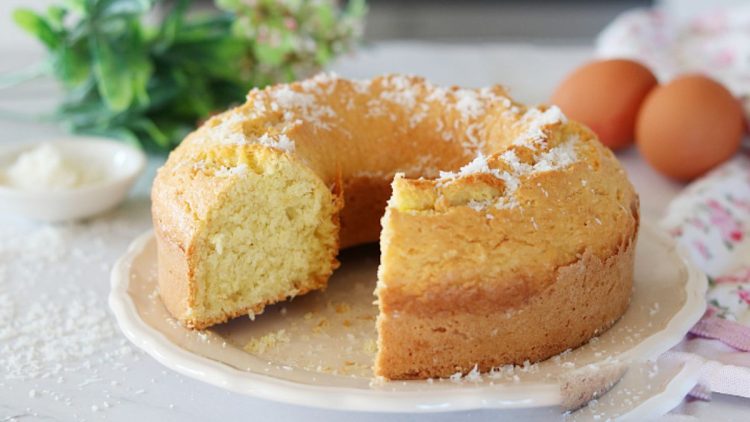 couronne moelleuse au lait de coco