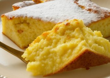 fondant à la ricotta et pommes