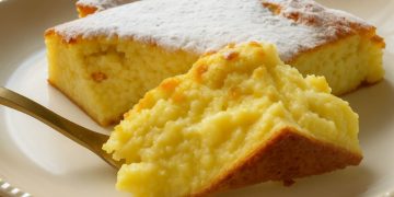 fondant à la ricotta et pommes