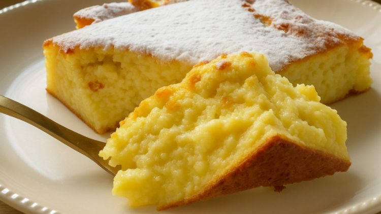 fondant à la ricotta et pommes